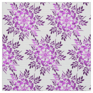 Floral circles element fabric