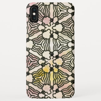 Floral Circuitry design on an iPhone Case