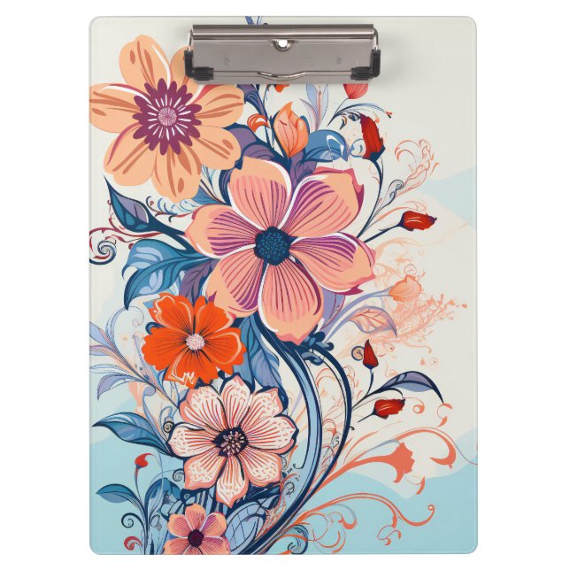 Floral Clipboard (Front)