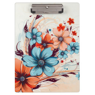 Floral Clipboard