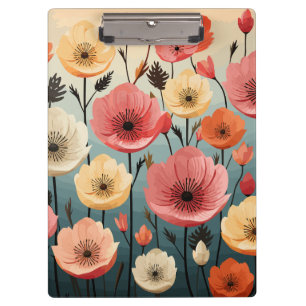 Floral Clipboard
