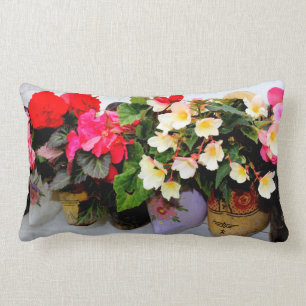 Floral clog pillow