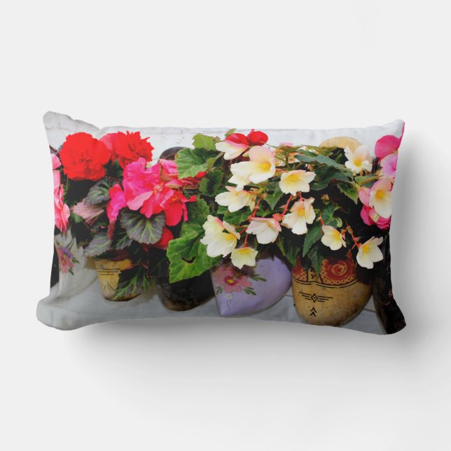 Floral clog pillow (Front)