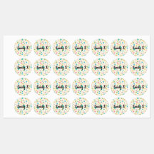Floral Clothing Labels - Personalized