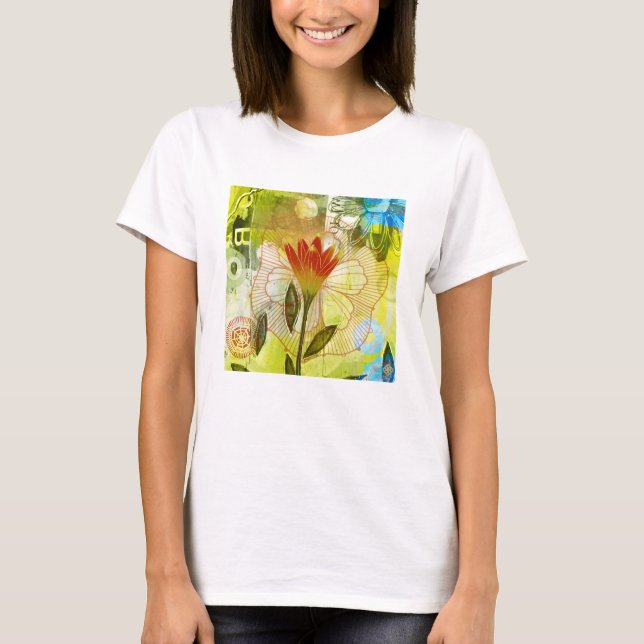 Floral Collage T-Shirt (Front)