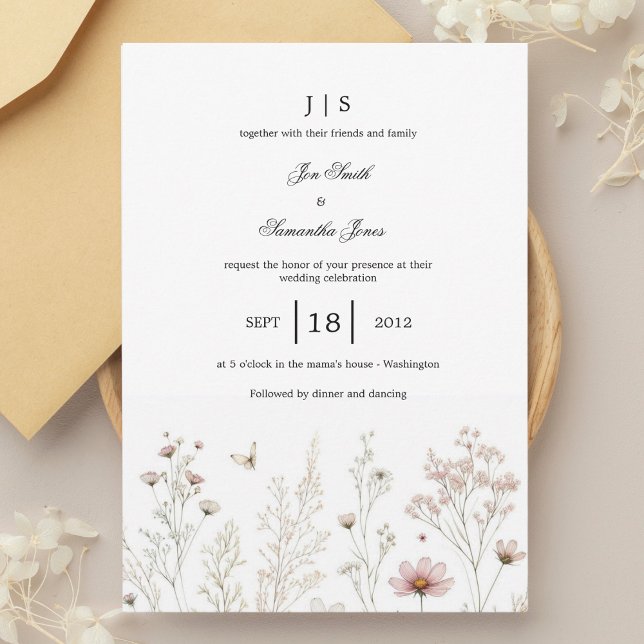 floral colourful summer invitation (Creator Uploaded)
