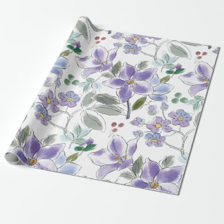 Floral Colourful Wrapping Paper