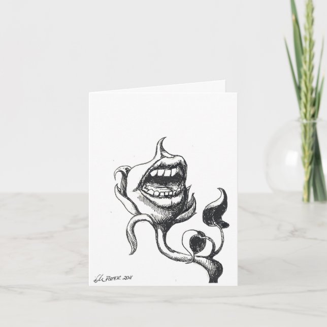 Floral Complaints greeting card (Front)