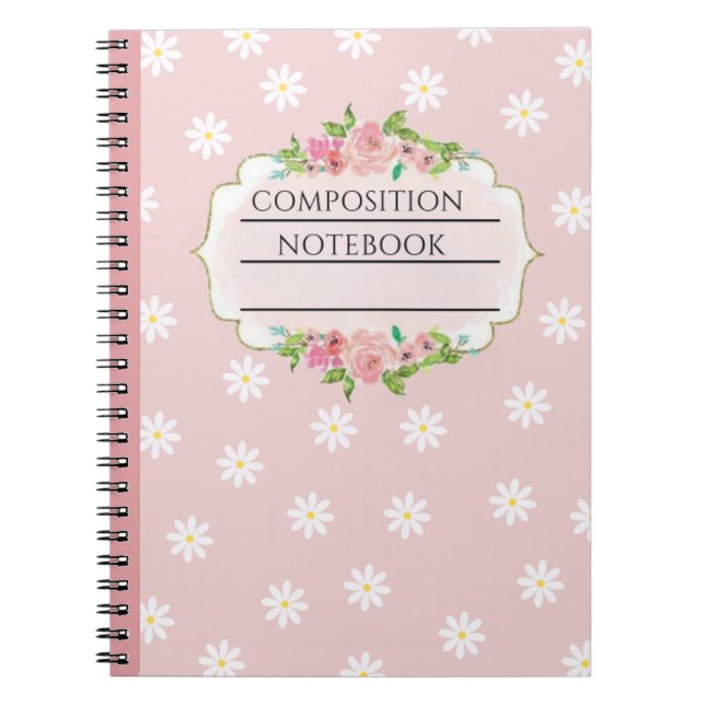 floral composition notebook (Front)