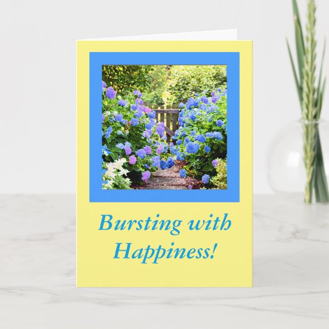 Floral Congrats card (Front)