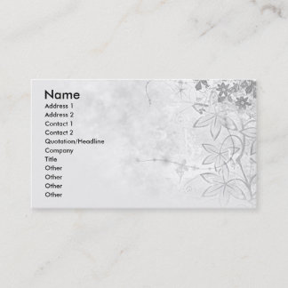 Floral-Corner-Business-Card Business Card