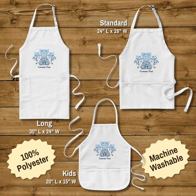 Floral Corset Damask Icon Long Apron (Creator Uploaded)