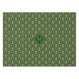 Floral Corset Damask Pattern Tablecloth