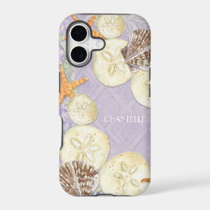 Floral Cottage by the Sea Shells Beachy Name