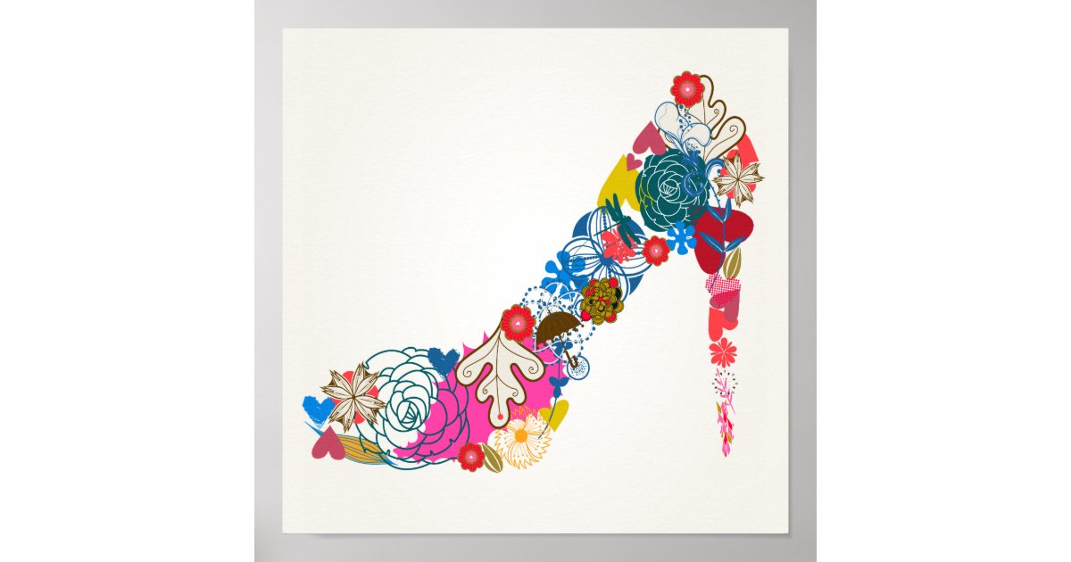 Floral Couture Print (2) | Zazzle.com.au
