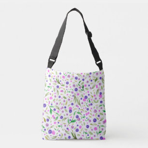 Floral Crossbody Tote Bag Teacher Gift Idea