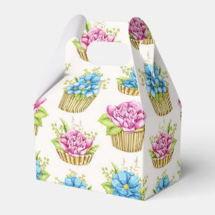 Floral Cupcakes Gift Box 