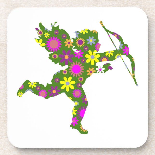 FLORAL CUPID COASTER (Front)