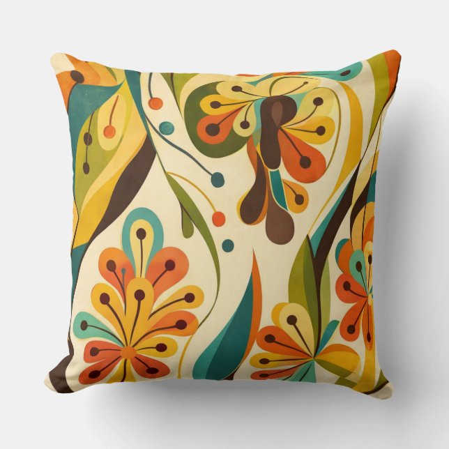 Floral Current Cushion (Front)