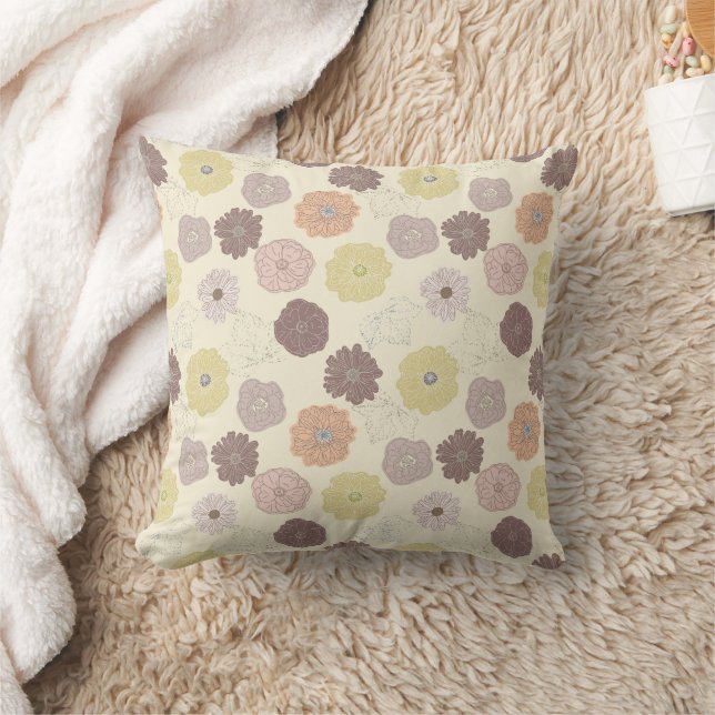 Floral Cushion (Blanket)