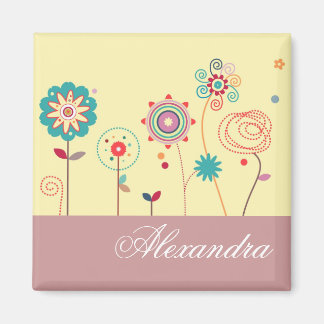 Floral Custom Magnet