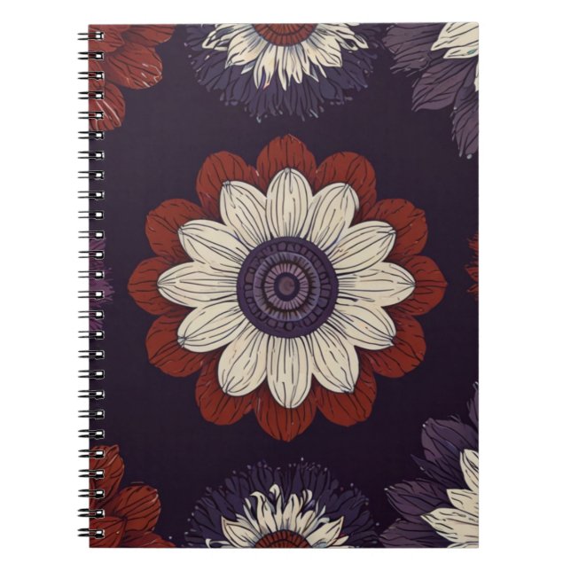 floral Customizable Notebook for Gifts (Front)