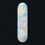 floral dahlia modern pattern skateboard<br><div class="desc">floral skateboard</div>