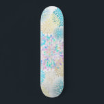 floral dahlia modern pattern skateboard<br><div class="desc">floral skateboard</div>