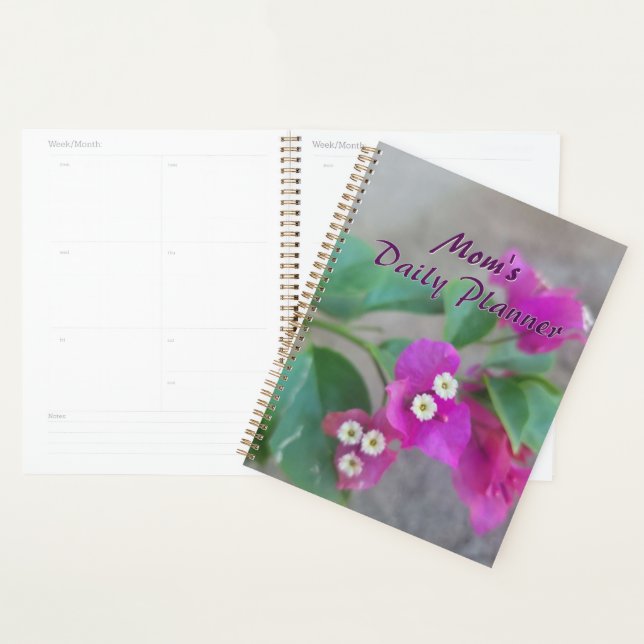 Floral Daily Planner  (Display)