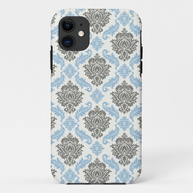 Floral Damask iPhone Case (Back)