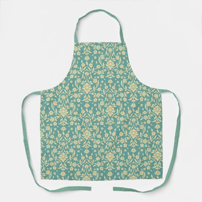 Floral/Damask Pattern Apron (Front)