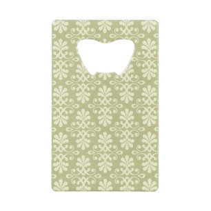 Floral damask wallpaper