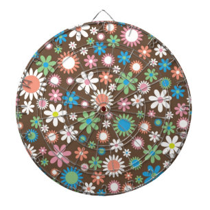 Floral Dartboard