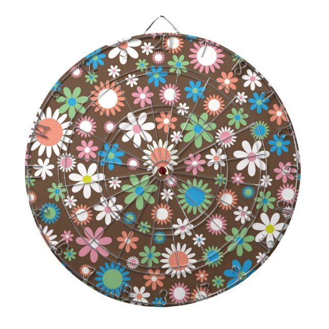 Floral Dartboard (Front)