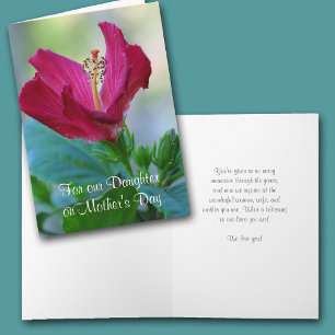 Floral Daughter Mother's Day Card
