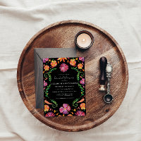 Floral Day of the Dead Bridal Shower