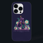Floral Deathly Hallows Graphic Case-Mate iPhone 14 Pro Case<br><div class="desc">HARRY POTTER™ | Check out this floral Deathly Hallows symbol!</div>