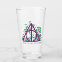Floral Deathly Hallows Graphic