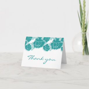 Floral Decadence Thank You Card