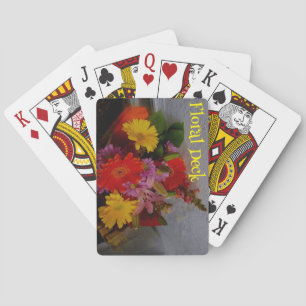 Floral Deck of Playing Cards