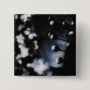 Floral Deep 15 Cm Square Badge