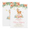 Floral Deer Baby Shower Woodland Animals Baby Girl
