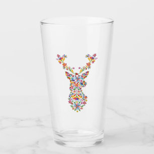 floral deer - lovely design glass