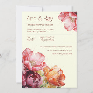 Floral Delicate Invitation