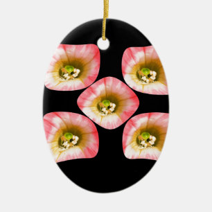 Floral Delight Ceramic Ornament
