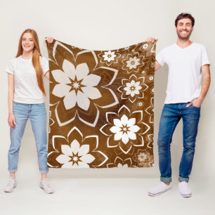 Floral Design 13 Fleece Blanket