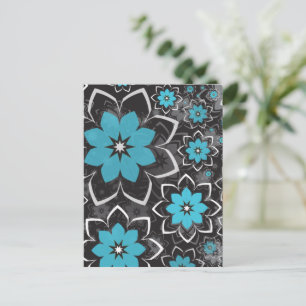 Floral Design 14 Holiday Postcard