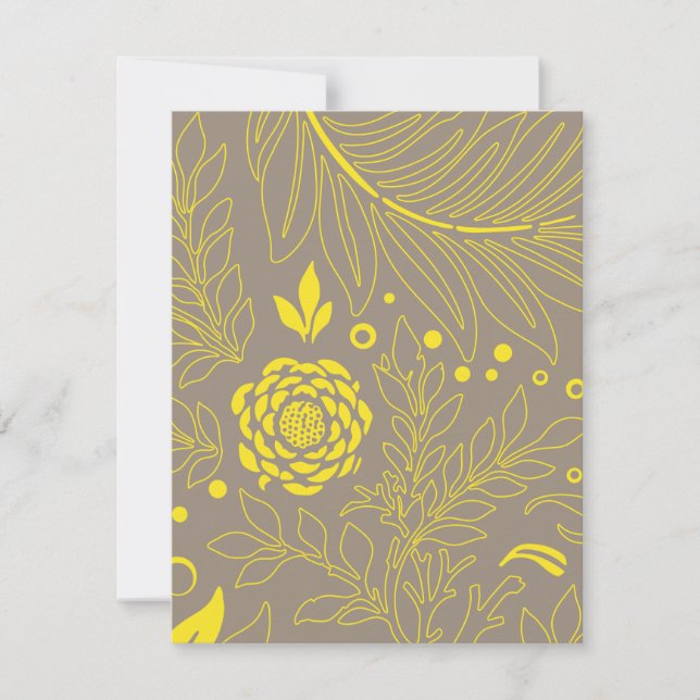 Floral Design 18 Card (Front)