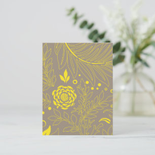 Floral Design 18 Holiday Postcard