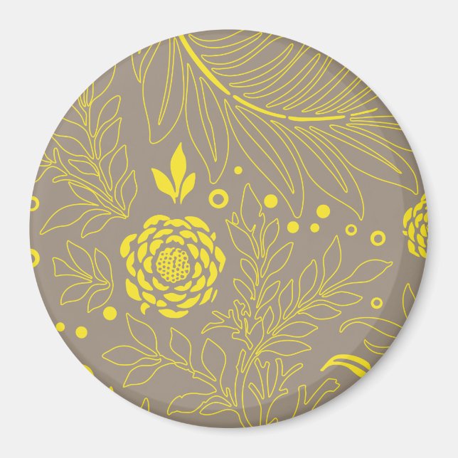 Floral Design 18 Magnet (Front)